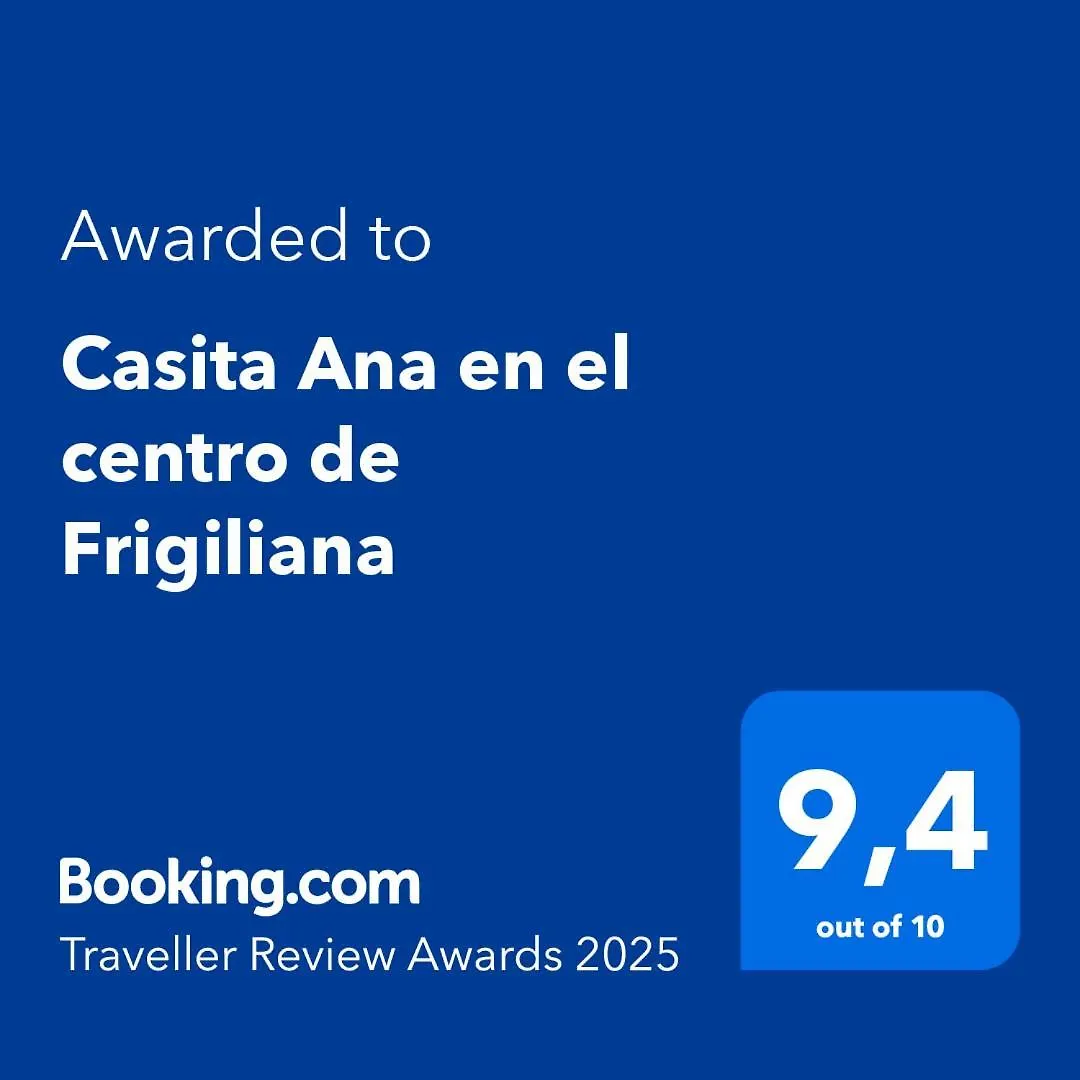 アパート Casita Ana En El Centro De Frigilianaアパートメント